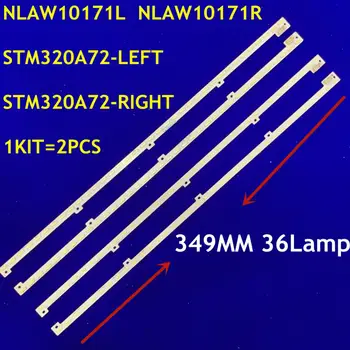 2 шт./комплект Светодиодная Лента подсветки 36 ламп CMKM_MB2S NLAW10171R NLAW10171L 32Y36R L для 32 
