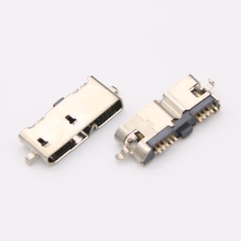 2шт Разъем Micro 3.0 USB-порта для нетбука/MP5/мобильного MICRO USB 3.0 для ONDA V989 Mini USB разъем для зарядки порта