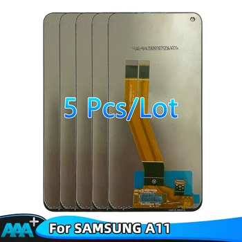 5шт 100% Оригинальный ЖК-дисплей Для Samsung Galaxy A11 ЖК-дисплей С Сенсорным экраном В сборе Для Samsung A115F A115F/DS Lcd С