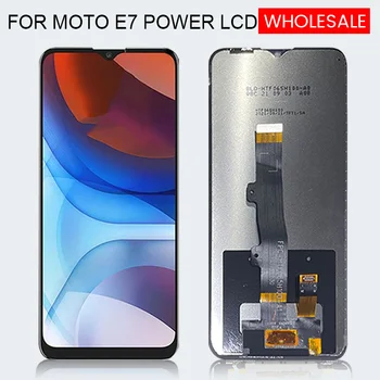 6,51-дюймовый дисплей для Motorola Moto E7 Power Lcd с сенсорным экраном, дигитайзер в сборе, замена на рамку, бесплатная доставка