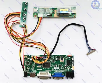 e-qstore: Преобразуйте ЖК-дисплей LQ150X1LGN2C 1024X768 с панельным экраном в Монитор-Lvds Контроллер Плата драйвера Инвертор Diy Kit HDMI-совместимый
