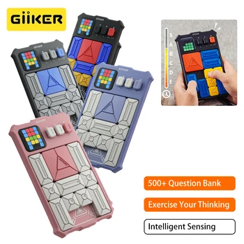 Giiker Puzzle Super Slide Huarong Road Smart Sensor Game 500+ вопросов, обучающий вызов, Забавная игрушка в подарок для детей, Дети