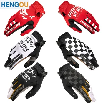 Moto Touch Screen с черными перчатками для мотокросса, перчатки для езды на велосипеде MX MTB Racing Sports Cycling Dirt Bike Glove