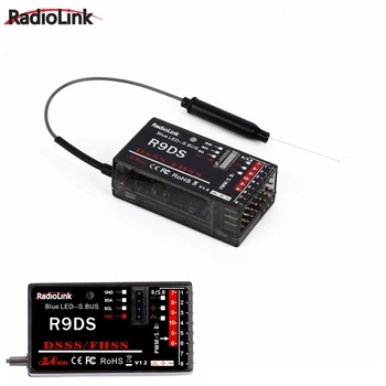 RadioLink R9DS 2.4G 9-КАНАЛЬНЫЙ Приемник DSSS и FHSS для передатчика RadioLink AT9 AT10 Поддержка мультиротора RC для S-BUS