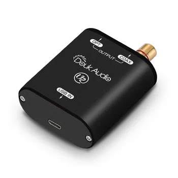 Xmos Xu208 Преобразователь USB в оптоволокно/коаксиальный сигнал, аудиоадаптер DSD 192 кГц