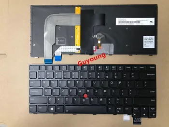 Английская клавиатура с подсветкой для ноутбука LENOVO T460S T460P T470S T470P ThinkPad 13 2nd (20J1-20J2) New S2 (2nd Gen 20J3) США