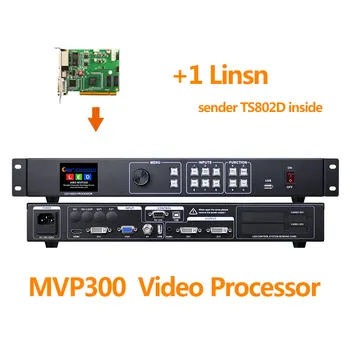 Бесплатная Доставка Светодиодный Видеопроцессор MVP300 Sync Sending Card Полноцветная Светодиодная Панель Дисплея Использование с 1шт Linsn TS802d Nova MSD300