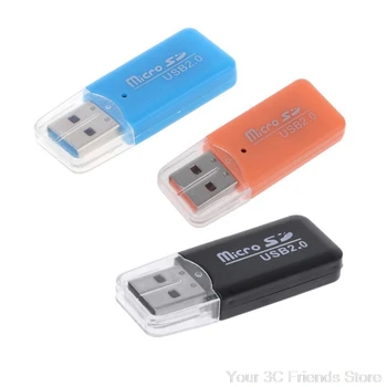 Высококачественные адаптеры для чтения карт Micro USB 2.0 TF для компьютеров, планшетных ПК Ju29 20, прямая поставка
