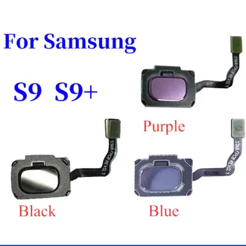 Для Samsung S9 G960F G960U S9 plus G965F G965U Touch ID Датчик Отпечатков пальцев Кнопка Главного Меню Гибкий Кабель Лента Запасные Части