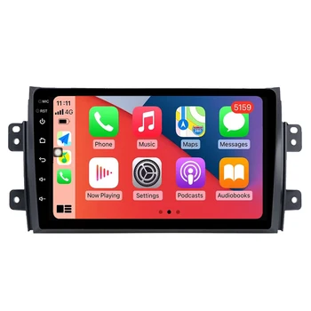 Для Suzuki SX4 2006-2011 CarPlay Android Auto Автомагнитола Стерео GPS Навигация Спутниковая Навигация Мультимедийный Плеер