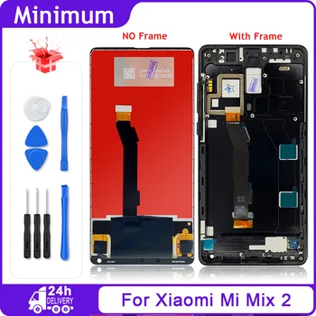 Для Xiaomi Mi Mix 2 2s Mix2 Mix2s ЖК-дисплей С Сенсорным Экраном и Цифровым Преобразователем В Сборе С Рамкой Для Xiaomi Mi Mix 3 Mix 4 Mix3 Mix4