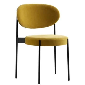Европейские дизайнерские обеденные стулья Nordic Водонепроницаемые Винтажные Модные обеденные стулья Современная роскошная мебель для дома Sillas De Comedor