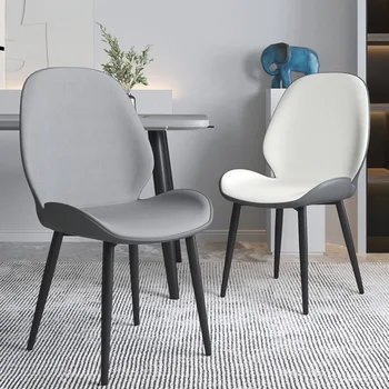 Минималистичный Садовый обеденный стул Геймерский дизайн, Стулья для гостиной, Белая Офисная мебель Cadeiras De JantarBalcony