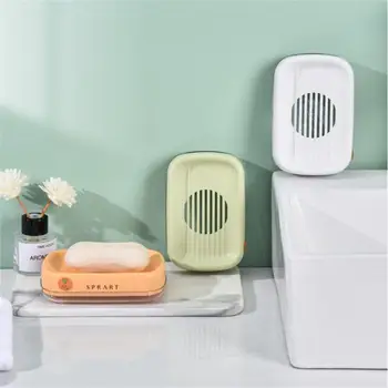 Новая креативная мыльница в стиле Ins Сливная мыльница для ванной Комнаты Держатель туалетного мыла Портативная Большая коробка для мыла для стирки Вешалка для хозяйственного мыла