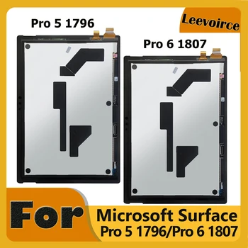 НОВИНКА для Microsoft Surface Pro 5 1796 Pro 6 1807 ЖК-дисплей Сенсорный Дигитайзер в сборе LP123WQ1 Для Surface Pro5 ЖК-дисплей с платой