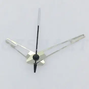 Стрелки часов с зеленой светящейся серебряной отделкой для китайского производства 8215/2813 Miyota 8N24