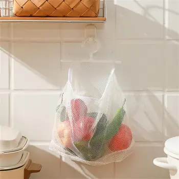 Сумка для хранения на кухне, Вешалка, Сетка для фруктов и овощей, сумка для хранения нижнего белья, Носков, сетчатая сумка для домашней одежды, сумка для хранения в гардеробе.