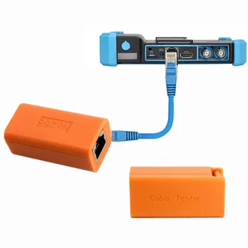 Тестер сетевого кабеля для видеонаблюдения, IPC-тестер для обнаружения ближних, средних и дальних точек повреждения разъемов сетевого кабеля RJ45