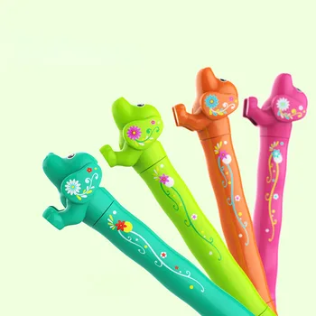 Цветной рисунок, свисток с водяной птицей для детей раннего возраста, музыкальный инструмент, Музыкальная игрушка для купания, Обучающая детская Подарочная игрушка