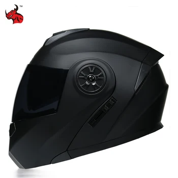 Шлемы для мотоциклов Полнолицевой шлем Casque Moto Safety Мотоциклетное снаряжение Электрический защитный шлем для мотоцикла